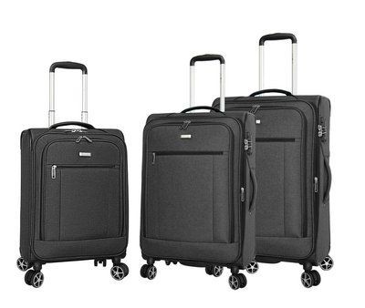 Suitcase Snowball 31104 Black Suitcase set 31104/54/68 фото