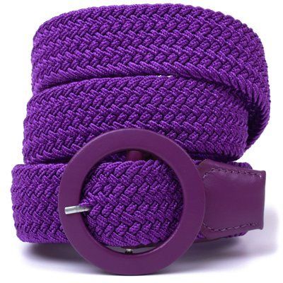 Textile women's belt Vintage 20816 Purple 20816 фото