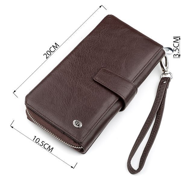 Кошелек женский ST Leather 18457 (SТ228) из натуральной кожи Коричневый 47933 фото