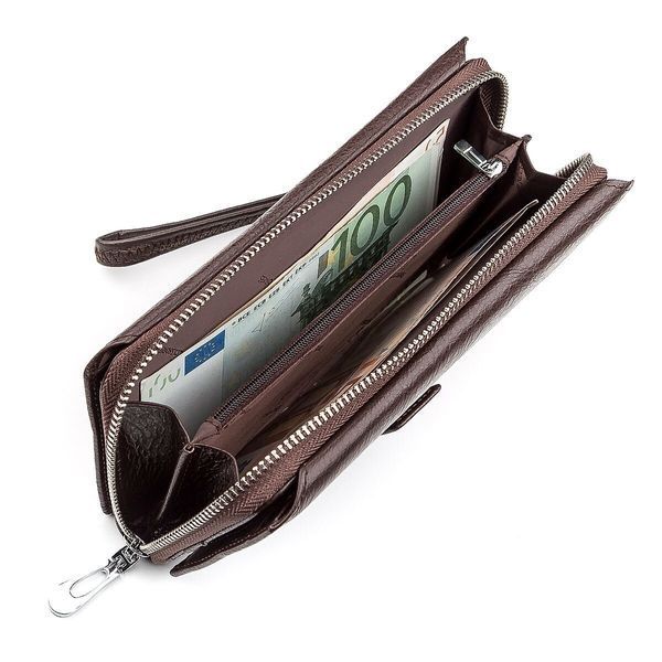Кошелек женский ST Leather 18457 (SТ228) из натуральной кожи Коричневый 47933 фото