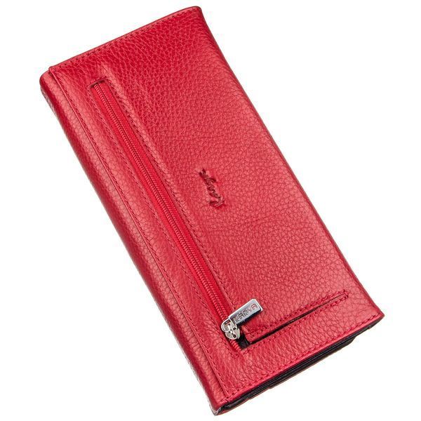 Кошелек женский комбинированный кожаный KARYA 17396 Красный 17396 фото