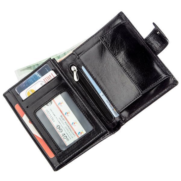 Classic men's wallet Boston 18811 Black 18811 фото