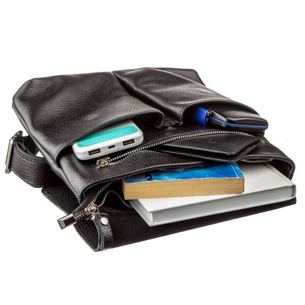 Bag SHVIGEL 11157 made of genuine leather Black 11157 фото