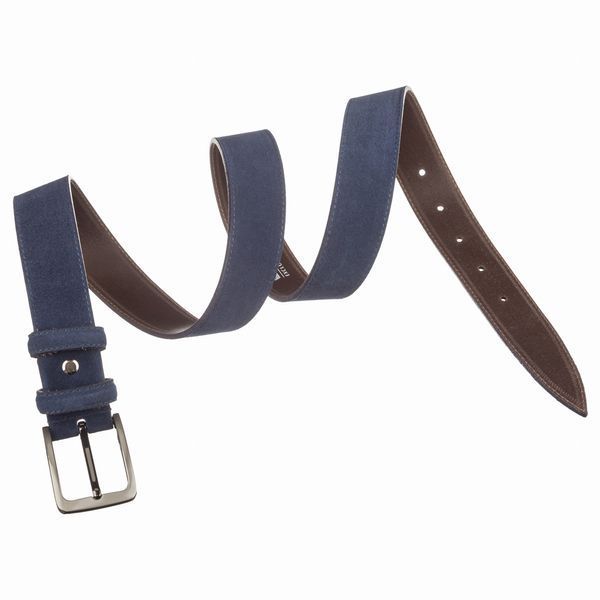Suede belt MAYBIK 15263 Blue 15263 фото