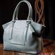Business leather women's bag KARYA 20888 Turquoise 20888 фото 10