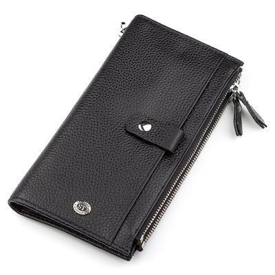 Кошелек ST Leather 18383 (ST420) надежный Черный 18383 фото