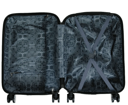 Children's suitcase Madisson Snowball 86820N/black Black 86820N/black/54/51 фото
