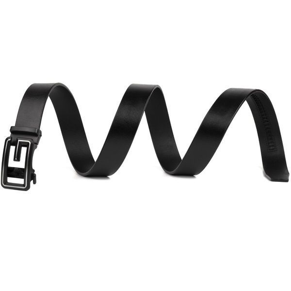 Men's belt with letter G silhouette Vintage 20287 Black 20287 фото