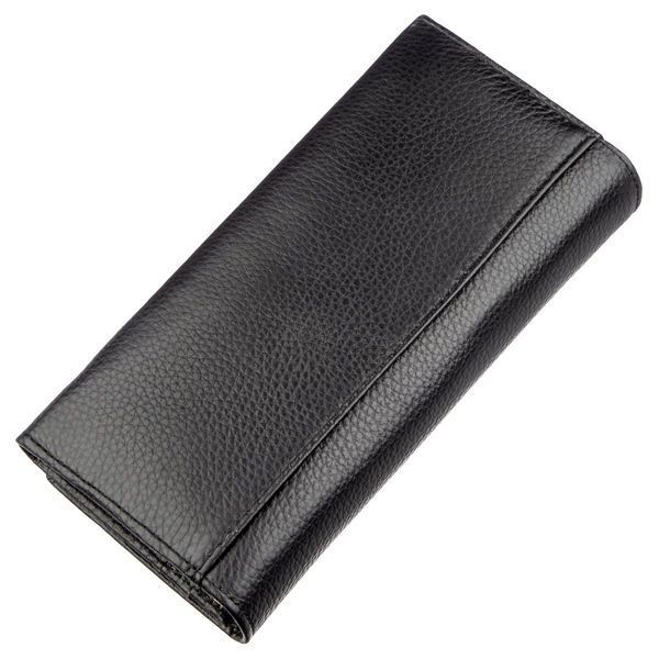 Кошелек с монетницей на защелке ST Leather 18896 Черный 18896 фото