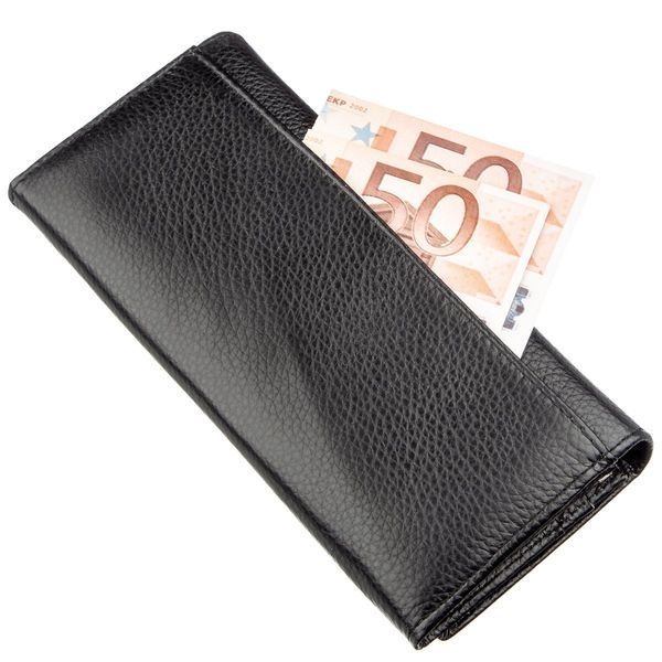 Кошелек с монетницей на защелке ST Leather 18896 Черный 18896 фото