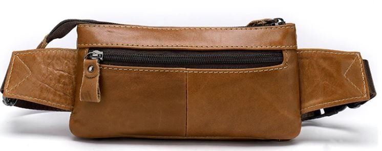 Leather banana Vintage 14900 Light brown 14900 фото