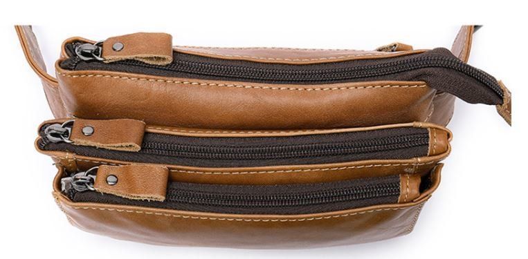 Leather banana Vintage 14900 Light brown 14900 фото