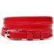 Narrow women's belt made of genuine leather Grande Pelle 21440 Red 21440 фото 1