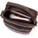 Men's compact messenger with 2 compartments Vintage 20455 Brown 20455 фото 3