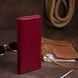Клатч конверт с карманом для мобильного кожаный женский ST Leather 19273 Бордовый 19273 фото 9