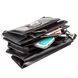 Horizontal men's purse in smooth leather 17390 KARYA Black 17390 фото 3