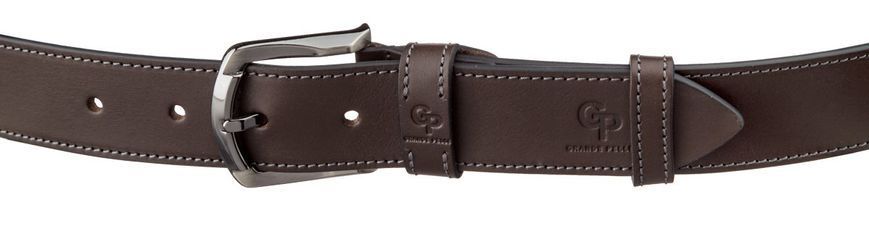 Men's belt GRANDE PELLE 11158 denim Brown 11158 фото