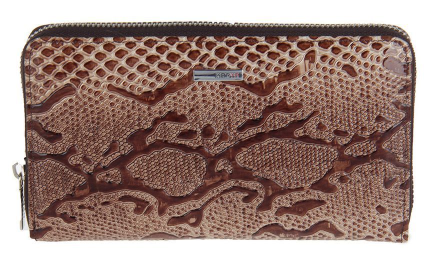 Вертикальный вместительный кошелек из кожи унисекс ST Leather 19301 Синий 17186 фото