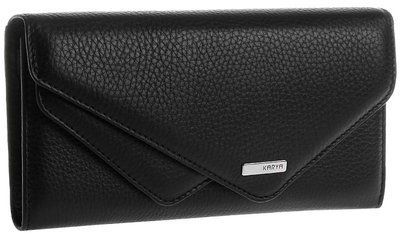 Вертикальный вместительный кошелек из кожи женский ST Leather 19302 Лиловый 17187 фото