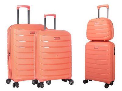 Suitcase Snowball 61303 Orange Suitcase set 61303/58/68 фото