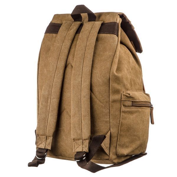 Textile hiking backpack Vintage 20134 Brown 20134 фото