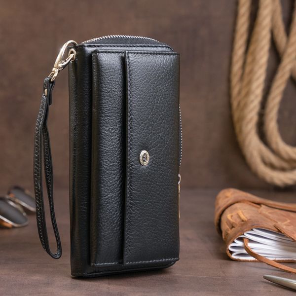 Кошелек кожаный женский ST Leather 19292 Черный 19292 фото