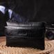 Practical clutch for men made of genuine textured leather CANPELLINI 21549 Black 21549 фото 7