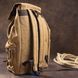 Textile hiking backpack Vintage 20134 Brown 20134 фото 2