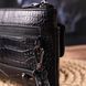 Practical clutch for men made of genuine textured leather CANPELLINI 21549 Black 21549 фото 9