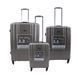 Suitcase set Airtex 7356 Brown Suitcase set 7356/57/68 фото 1