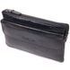 Practical clutch for men made of genuine textured leather CANPELLINI 21549 Black 21549 фото 1