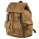 Textile hiking backpack Vintage 20134 Brown 20134 фото 1