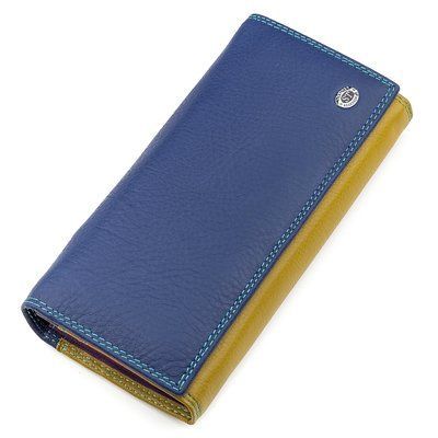 Гаманець жіночий ST Leather 18385 (SB237) барвистий Синій 18385 фото