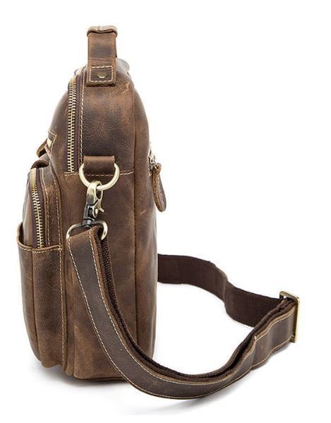 Men's bag Crazy horse Vintage 14692 Brown 14692 фото
