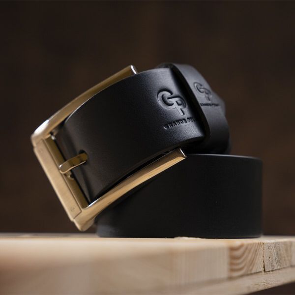 Men's belt Grande Pelle 11055 Blue 11055 фото