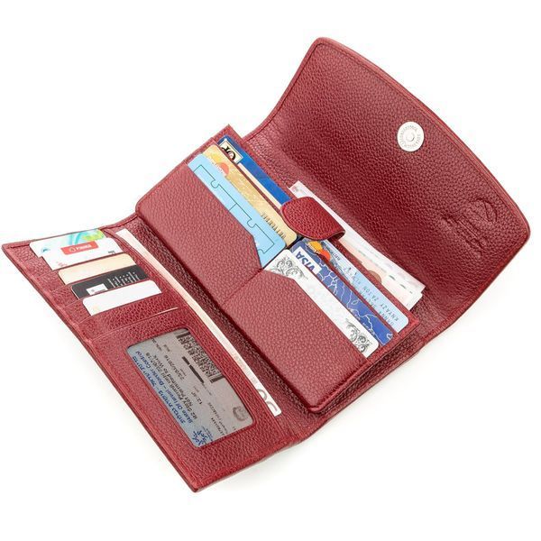 Гаманець жіночий STINGRAY LEATHER 18632 з натуральної шкіри морського скату Різнобарвний 18632 фото