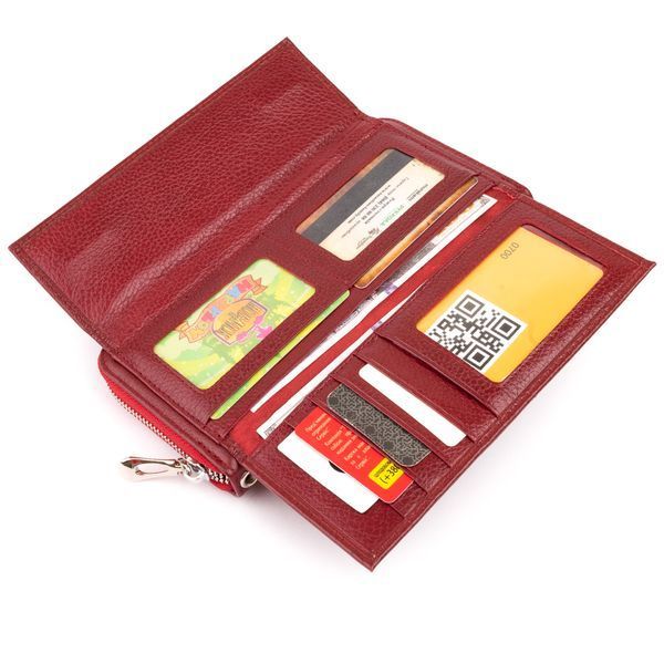 Кошелек кожаный женский ST Leather 19293 Бордовый 19293 фото