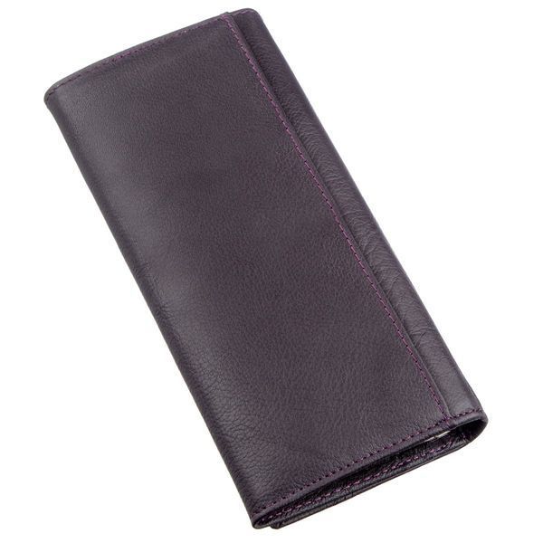 Кошелек для женщин на кнопке ST Leather 18898 Фиолетовый 18898 фото