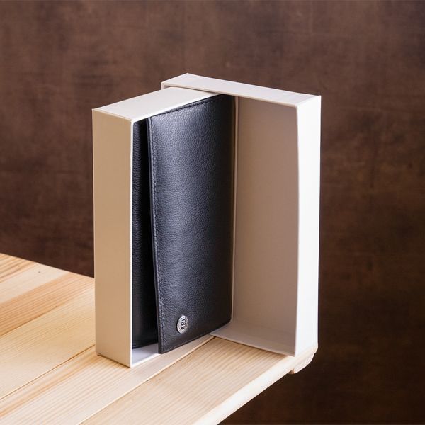 Кошелек для женщин на кнопке ST Leather 18859 Черный 18859 фото