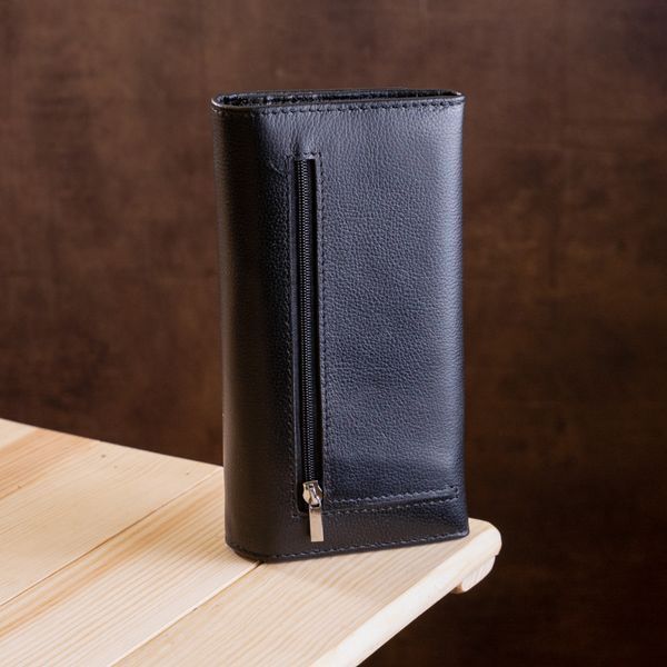 Кошелек для женщин на кнопке ST Leather 18859 Черный 18859 фото