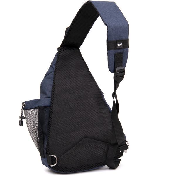 Unisex smart textile crossbody bag Vintage 20551 Blue 20551 фото