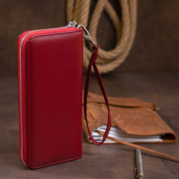 Кошелек кожаный женский ST Leather 19293 Бордовый 19293 фото