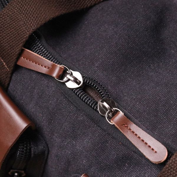 Large textile travel bag 21237 Vintage Black 21237 фото