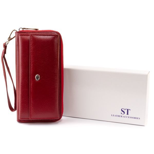 Кошелек кожаный женский ST Leather 19293 Бордовый 19293 фото