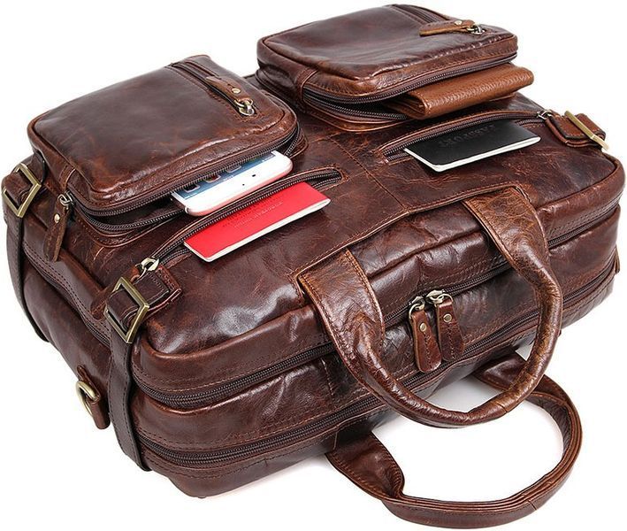 Men's bag Vintage 14590 leather Brown 14590 фото