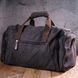 Large textile travel bag 21237 Vintage Black 21237 фото 8