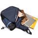 Unisex smart textile crossbody bag Vintage 20551 Blue 20551 фото 5