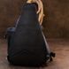 Unisex smart textile crossbody bag Vintage 20551 Blue 20551 фото 9