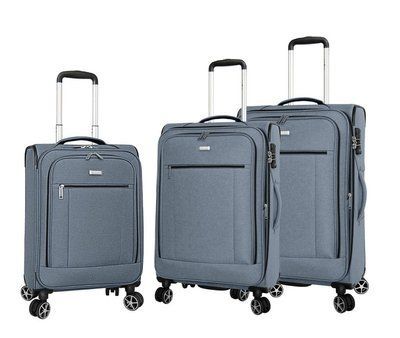 Suitcase Snowball 31104 Gray Suitcase set 31104/52/68 фото