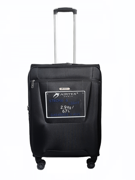 Suitcase Airtex 825 Black Suitcase set 825/54/68 фото
